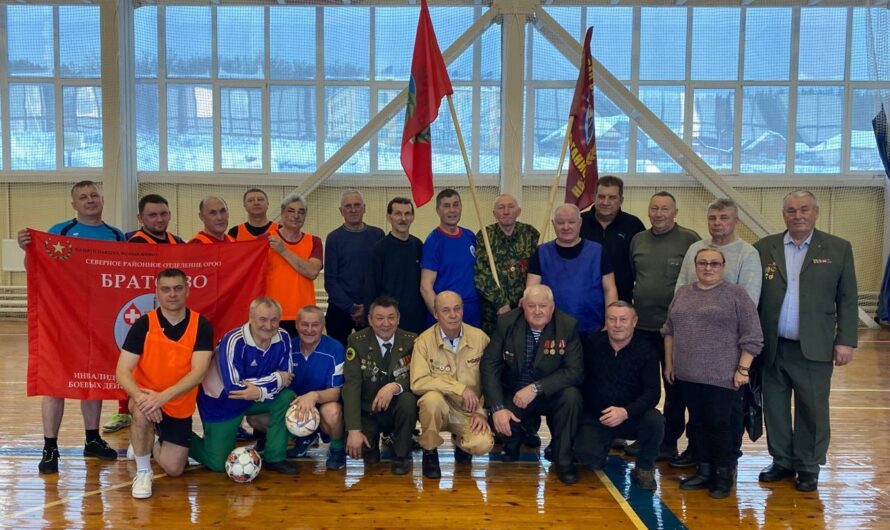 В Бугурусланском районе прошел футбольный матч ветеранов боевых действий