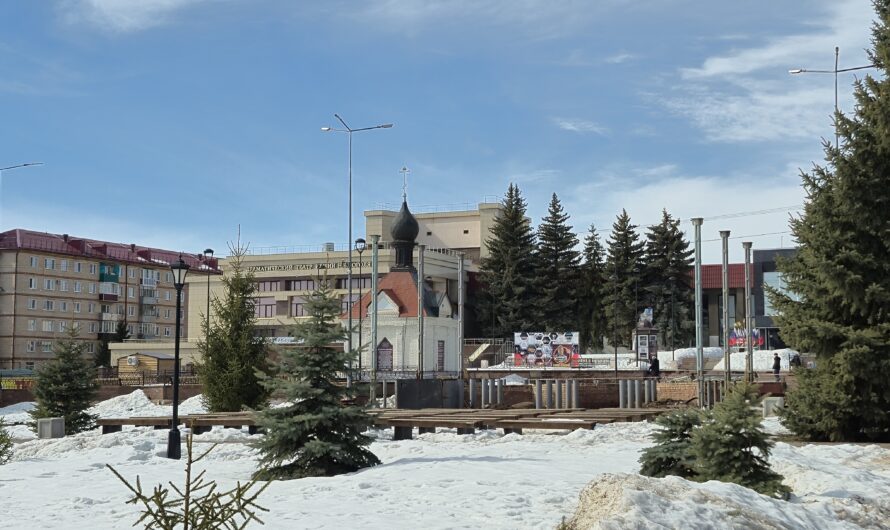 Сухой фонтан вместо старой сцены появится в Бугуруслане