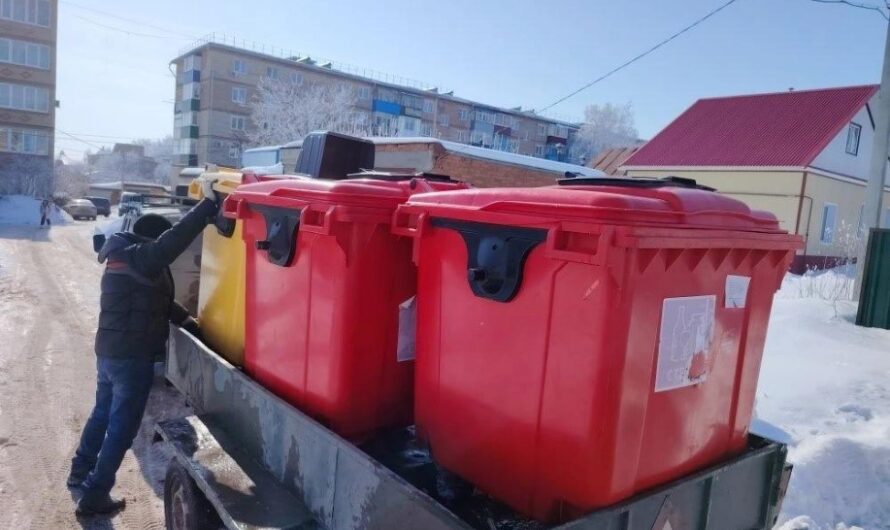 По жалобам жителей в Бугуруслане расчистили дорогу и убрали контейнеры