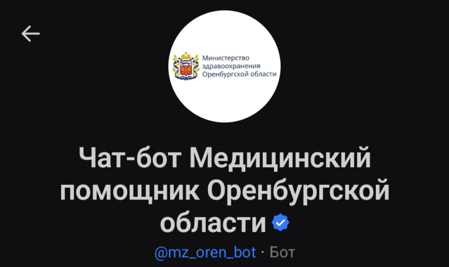Жители Оренбуржья могут попасть к врачу через чат-бота в МАХ