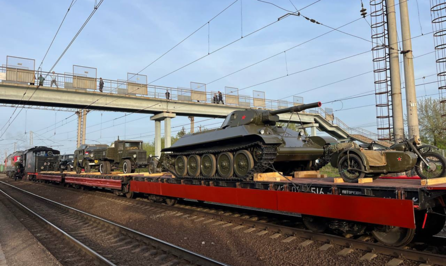 «Паровоз Победы» прибудет в Бугуруслан 25 апреля