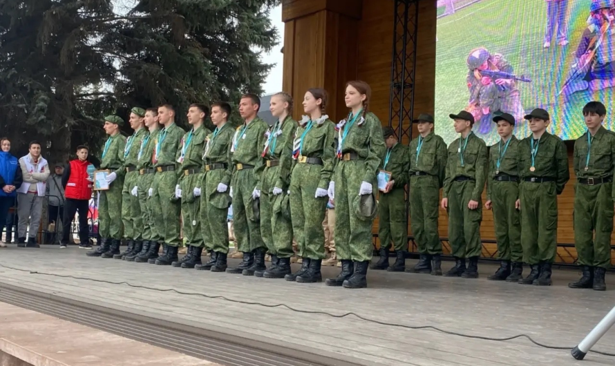 В Бугуруслане подвели итоги военно-патриотической игры «Зарница 2.0» в старшей возрастной группе