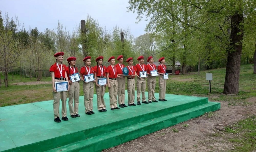 Бугурусланская команда школы №3 вошла в число призеров игры «Зарница 2.0»