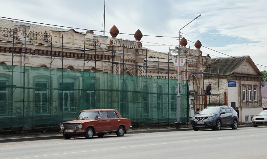 В Бугуруслане ремонтируют здание бывшей типографии