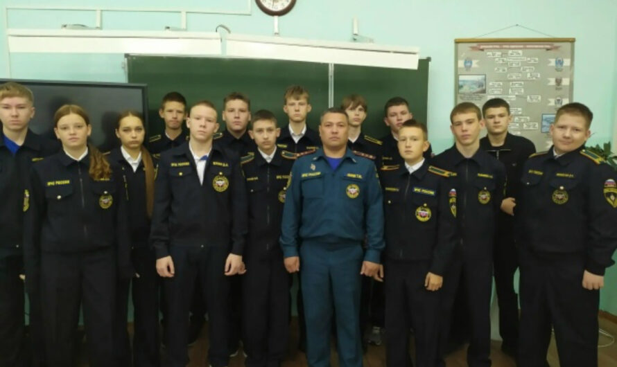Школьникам Бугуруслана напомнили о правилах противопожарной защиты
