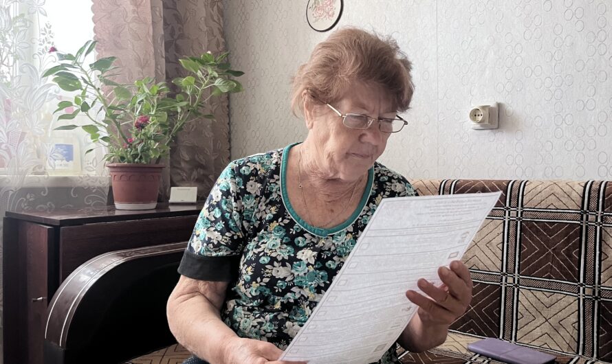 В Бугуруслане организовано голосование на дому для пожилых граждан