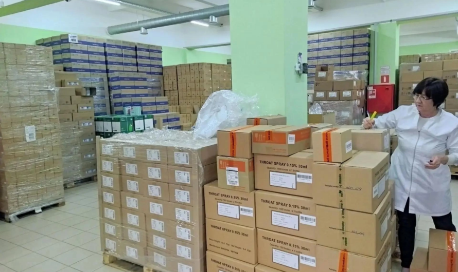 Оренбуржье получило три тонны медикаментов в качестве гуманитарной помощи