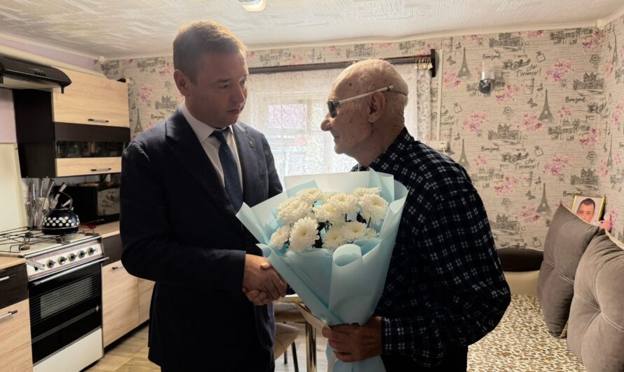 Почетному гражданину Бугуруслана исполнилось сто лет