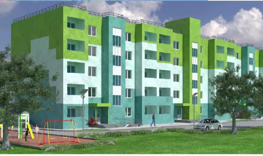 В Соль-Илецке возводится новый многоэтажный дом