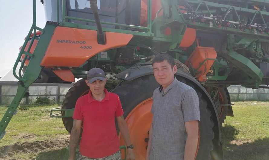 В агрохозяйстве Руслана Бектурганова из Буранного работают на новой сельскохозяйственной технике