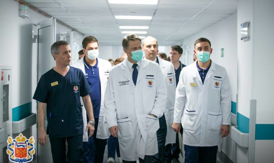 Министра здравоохранения РФ Михаила Мурашко познакомили с работой  медицинских учреждений Оренбурга