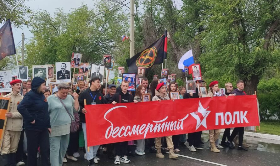 “Бессмертный полк” прошел по главным улицам Соль-Илецка