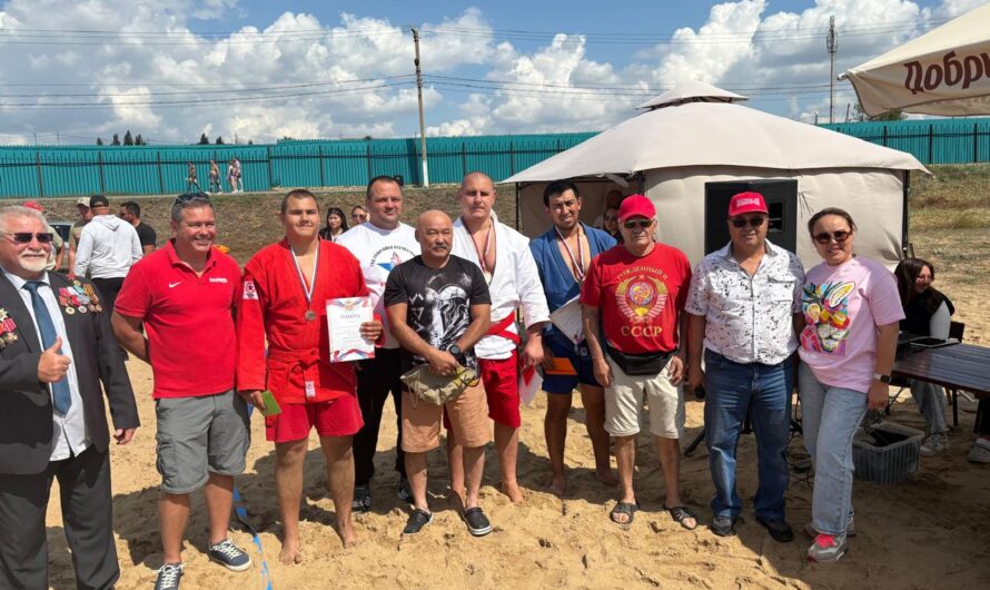 Впервые в Соль-Илецке прошёл турнир по пляжному самбо