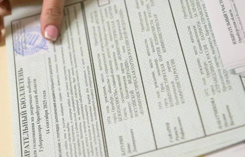 В Оренбургской области проголосовали 676 676 человек