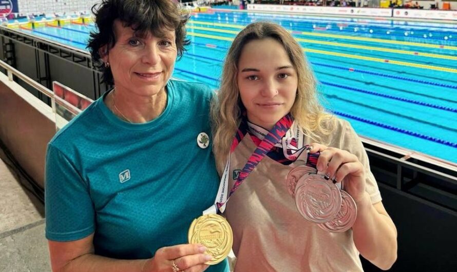 Оренбургская параспортсменка Виктория Ищиулова завоевала 4 медали на чемпионате мира