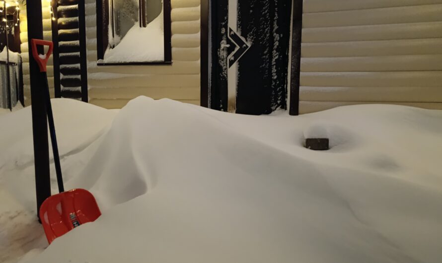 Снежная карта Оренбуржья: лидирует Абдулино