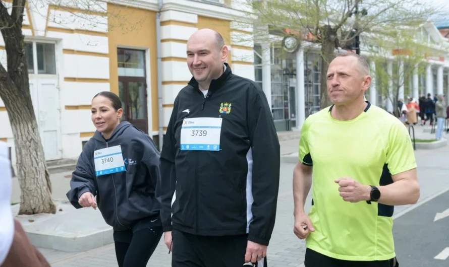 В Оренбурге 26 апреля прошел полумарафон