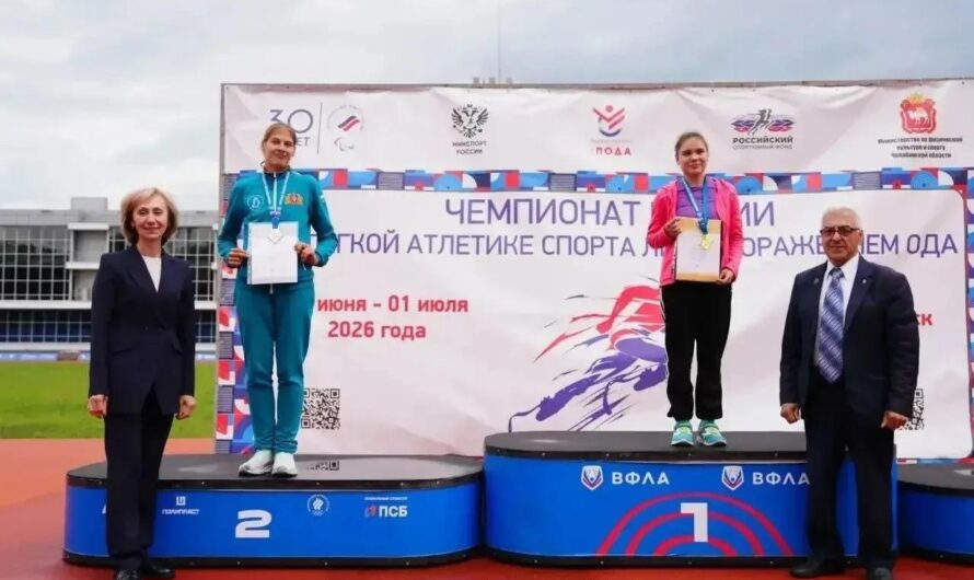 Оренбуржцы стали призерами чемпионата России по легкой атлетике