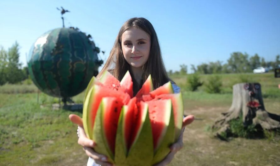 В День арбуза жителям Оренбуржья объяснили, чем полезен этот плод