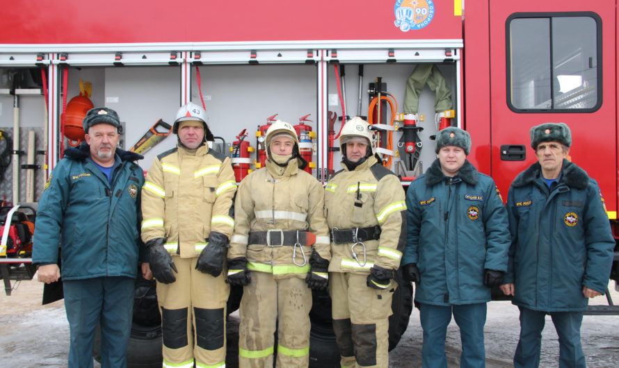 Команда 43-й пожарно-спасательной части знает цену времени и человеческой жизни