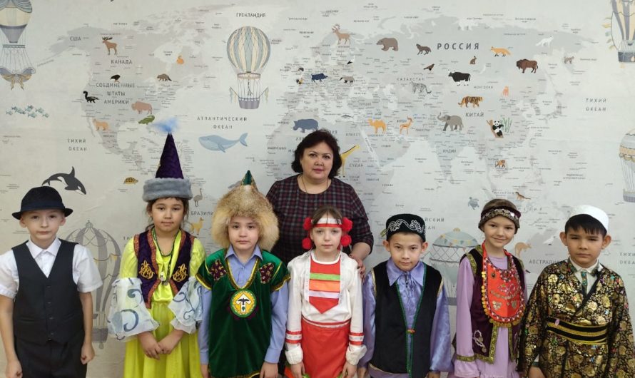 В преддверии празднования Дня родного языка в Пролетарской школе прошёл фестиваль национальных традиций