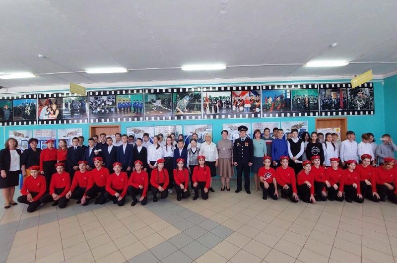 В Красногвардейской школе №1 прошло мероприятие «Юные патриоты – будущее России!»