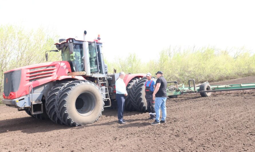 Красногвардейские фермеры начали полевые работы