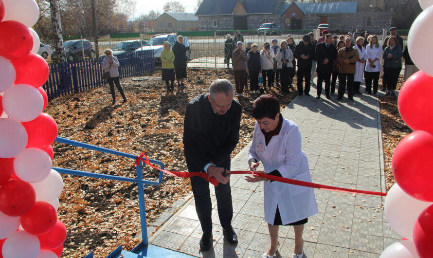 В Красногвардейском районе открыт новый модульный фельдшерско-акушерский пункт