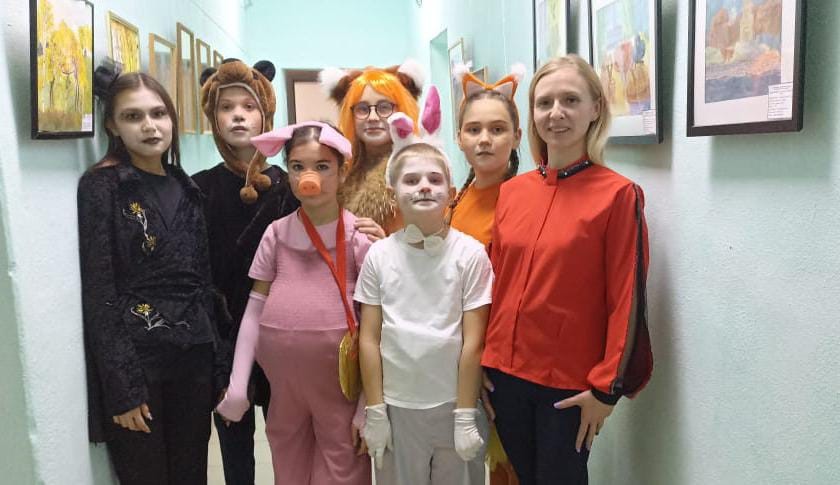 Театр Дома детского творчества «Зеркало» из Ишалки приняли участие в фестивале «От закулисья до подмостков»(6+)