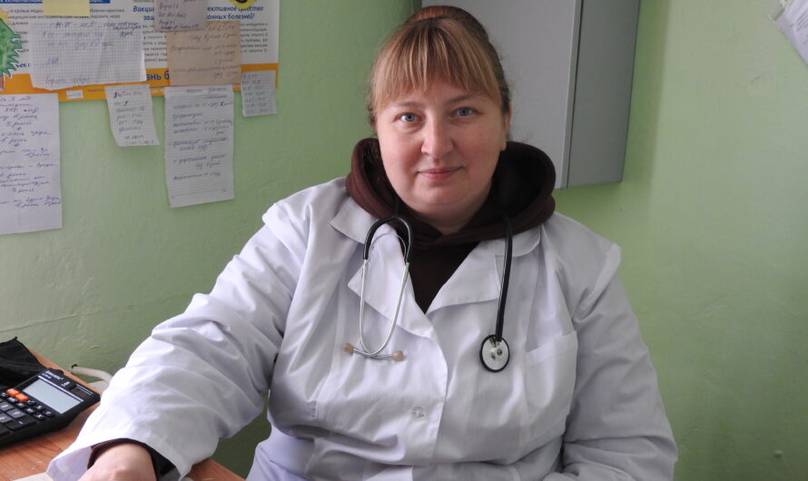 Жители села Грачёвка Красногвардейского района не нарадуются на своего фельдшера Татьяну  Опанасенко