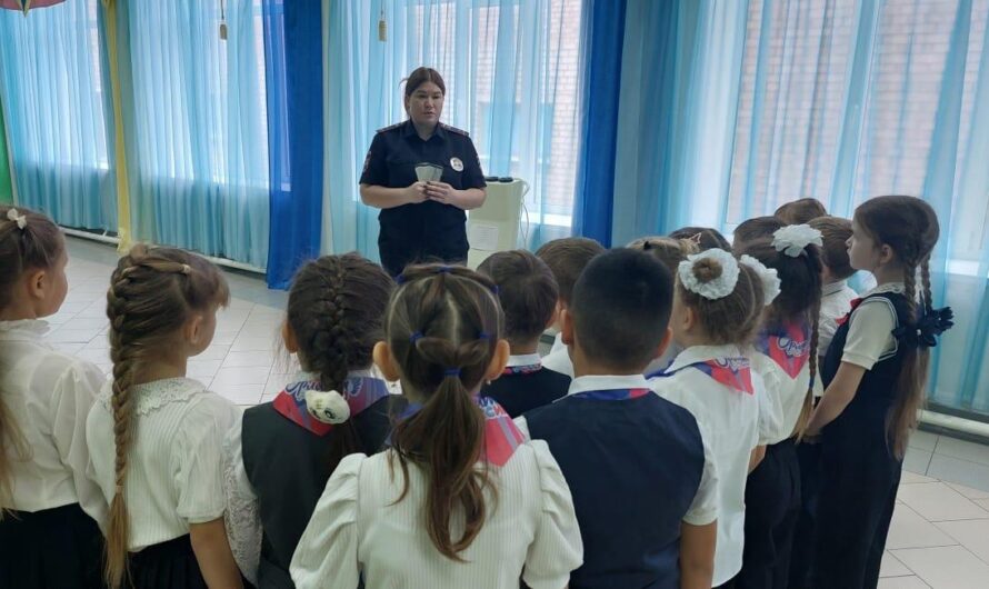 Для школьников Красногвардейского района организованы занятия по правилам дорожного движения