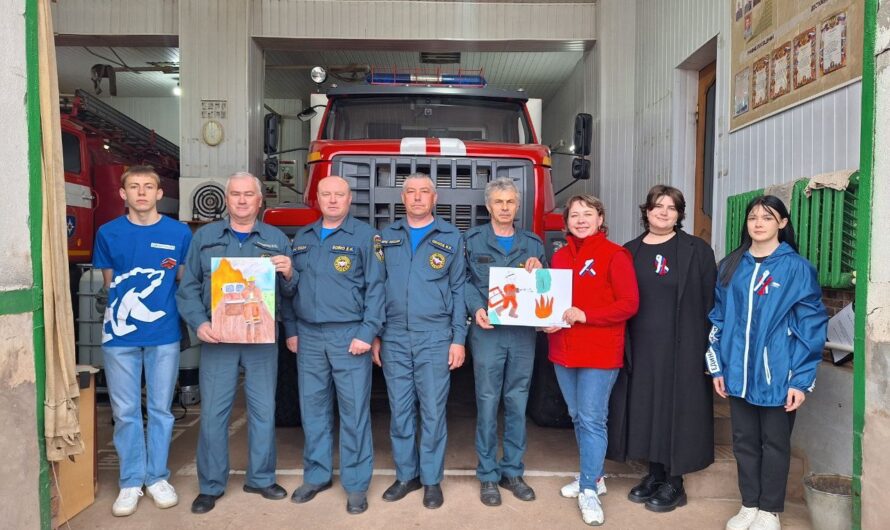 “Молодая Гвардия” Красногвардейского района чествует героев огненного фронта!(6+)