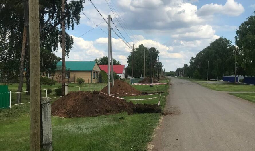 В селе Подольск Красногвардейского района делают новый водопровод