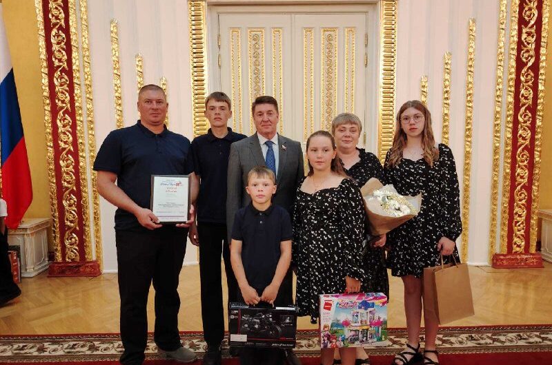 Семья Надиных из Красногвардейского района – призеры регионального этапа Всероссийского конкурса «Семья года»!(6+)