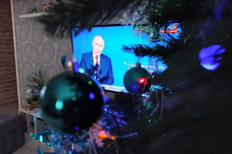 Президент Путин подводит итоги года в прямом эфире