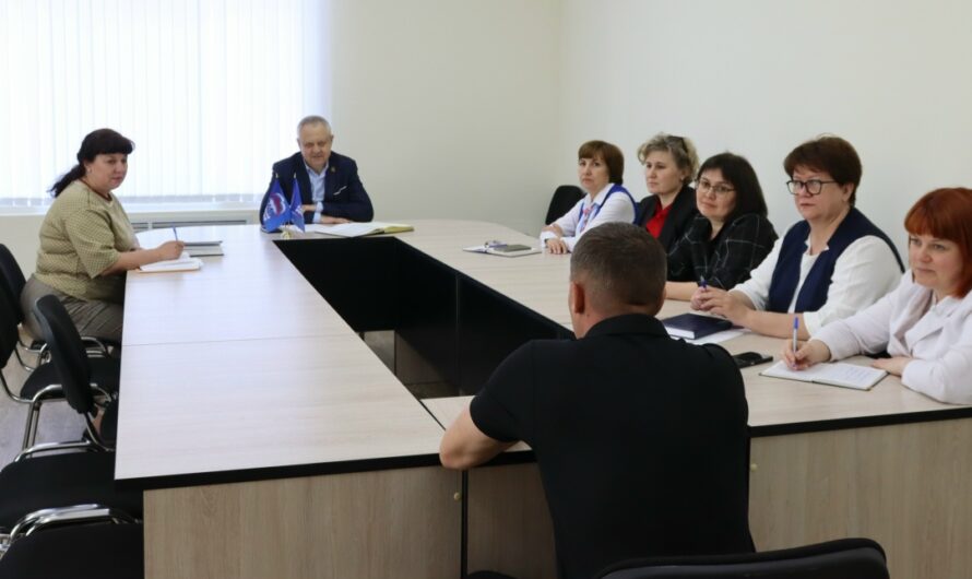В Красногвардейском районе прошёл приём участников СВО