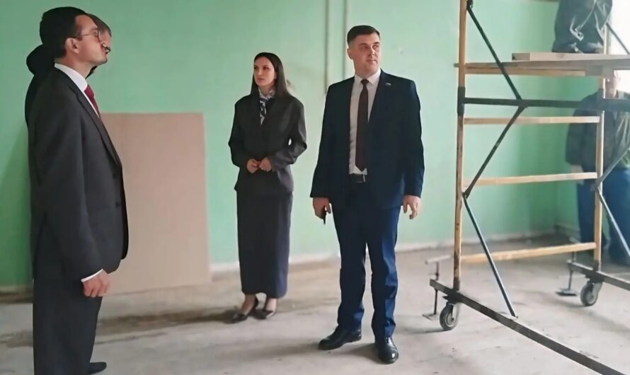 Представители партии посетили круглосуточный стационар в Кувандыке, чтобы оценить ход ремонтных работ