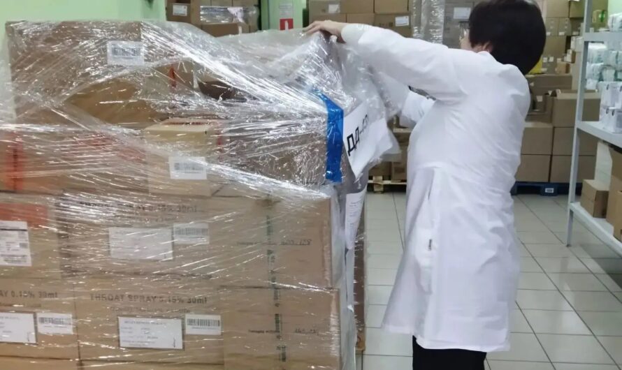В Оренбургскую область поступила партия медикаментов гуманитарного назначения