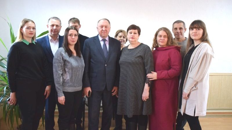 В День российской печати коллектив редакции газеты «Маяк» поздравил глава Ташлинского района