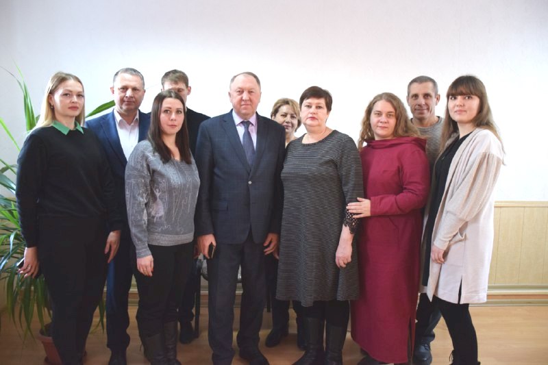 В День российской печати коллектив редакции газеты «Маяк» поздравил глава Ташлинского района