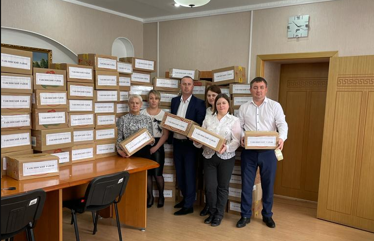 Подарки бойцам СВО к Дню защитника Отечества от Ташлинского района переданы в Оренбург