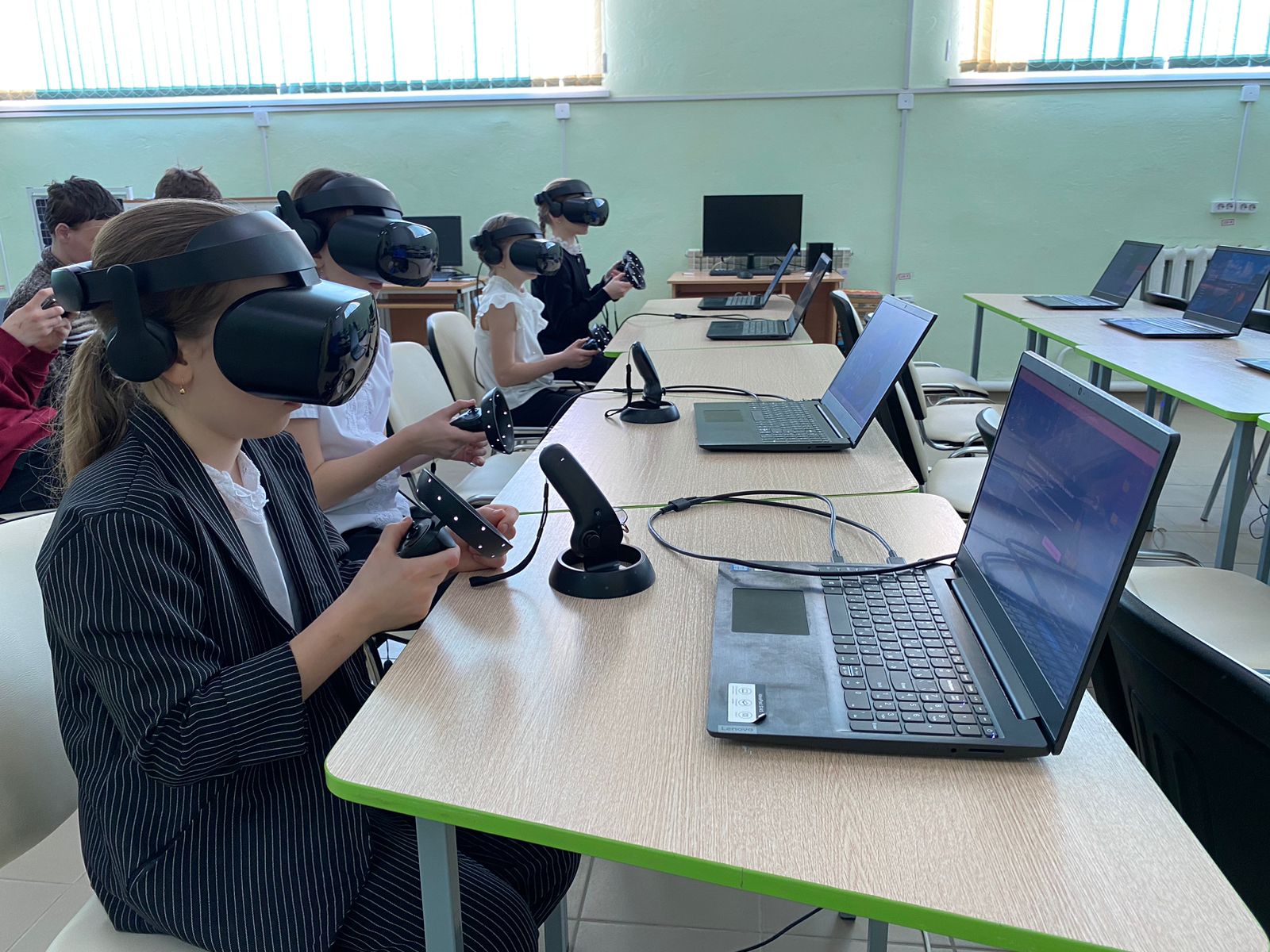 Ташлинские школьники побывали на уроках технологии в политехническом техникуме