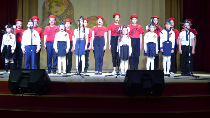 Ташлинские школьники стали участниками фестиваля «Долг.Честь.Родина»