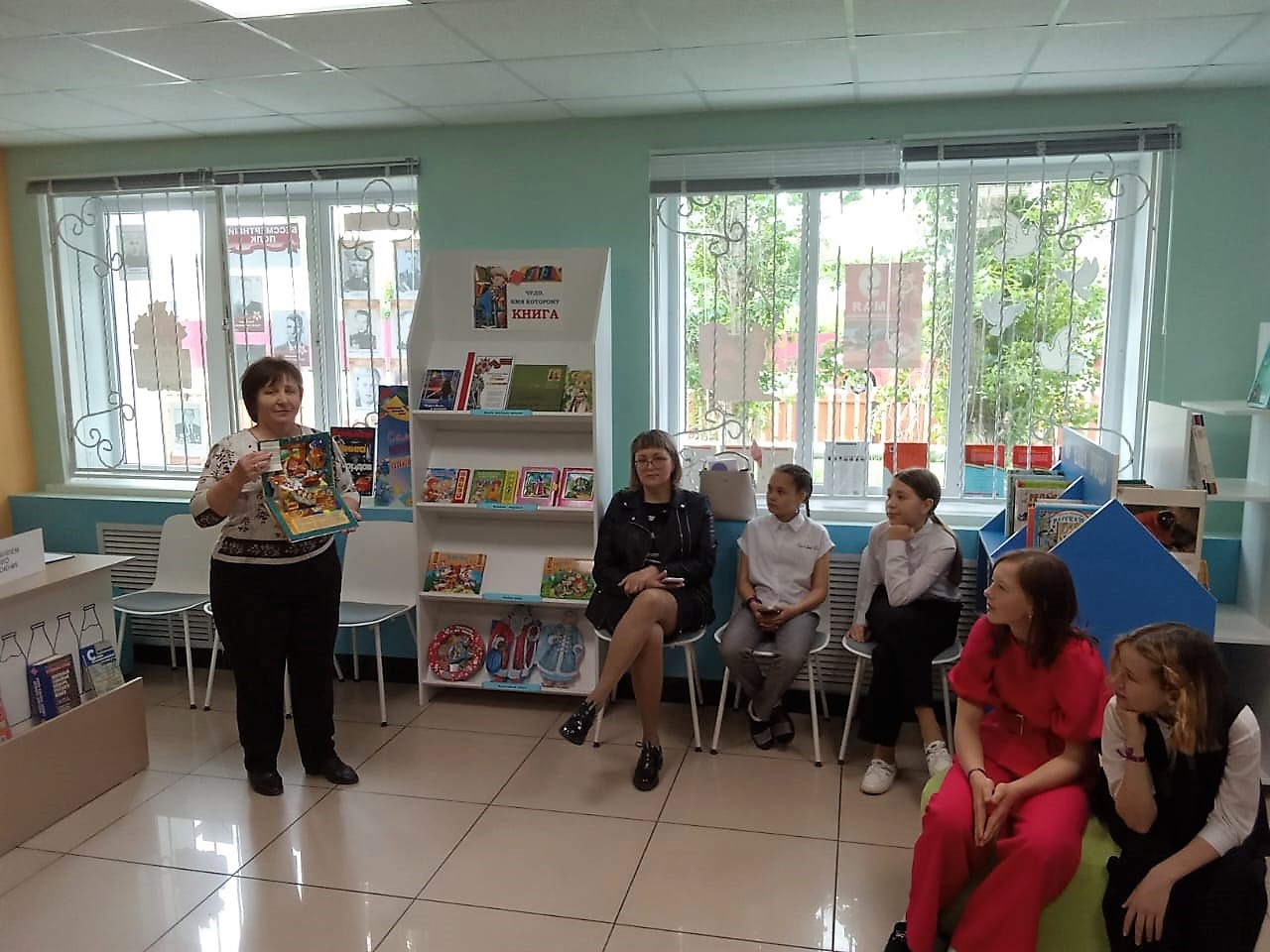 Степновские школьники весело провели время в районной детской библиотеке