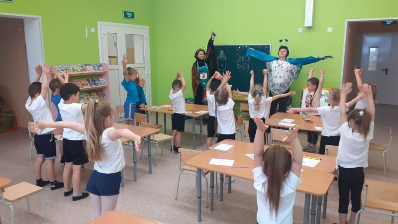 Студенты Ташлинского политехнического техникума провели для воспитанников детского сада «Дарование» занятие  по мультипликации