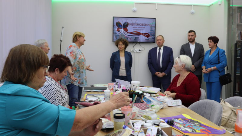 В Ташле состоялось торжественное открытие второй модельной библиотеки
