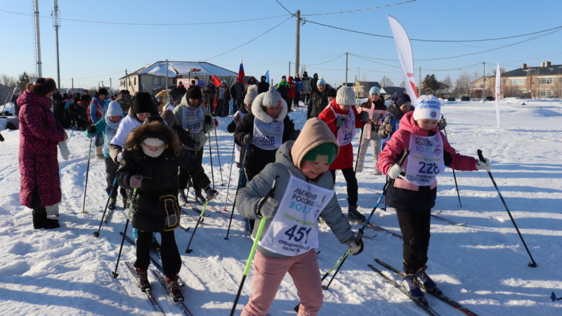 «Лыжня России» объединила юных и взрослых ташлинцев