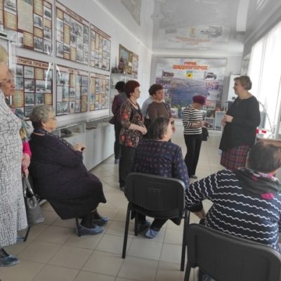 Ветераны посетили городской музей
