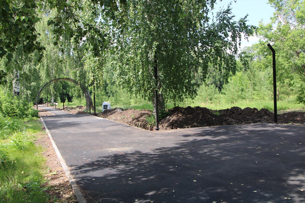 На плане изображен парк культуры и отдыха города малый сторона каждой