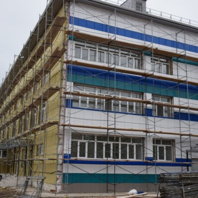 Ремонт лечебного корпуса в Беляевской районной больнице почти завершен